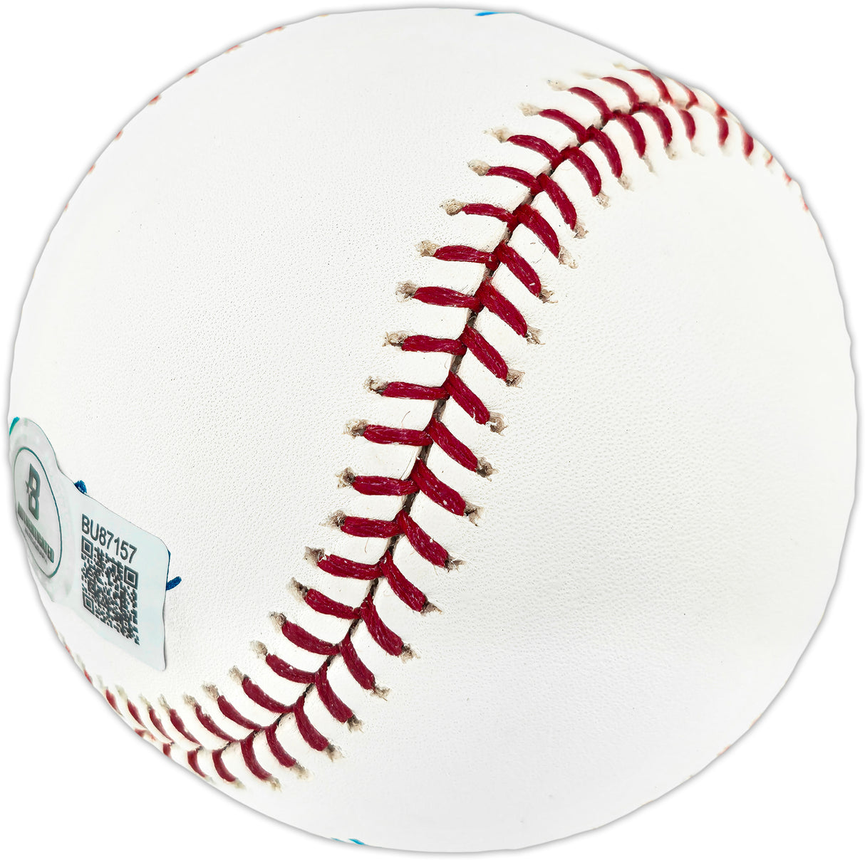 Giancarlo Stanton Autographed Official MLB Baseball New York Yankees Beckett BAS QR #BU87157