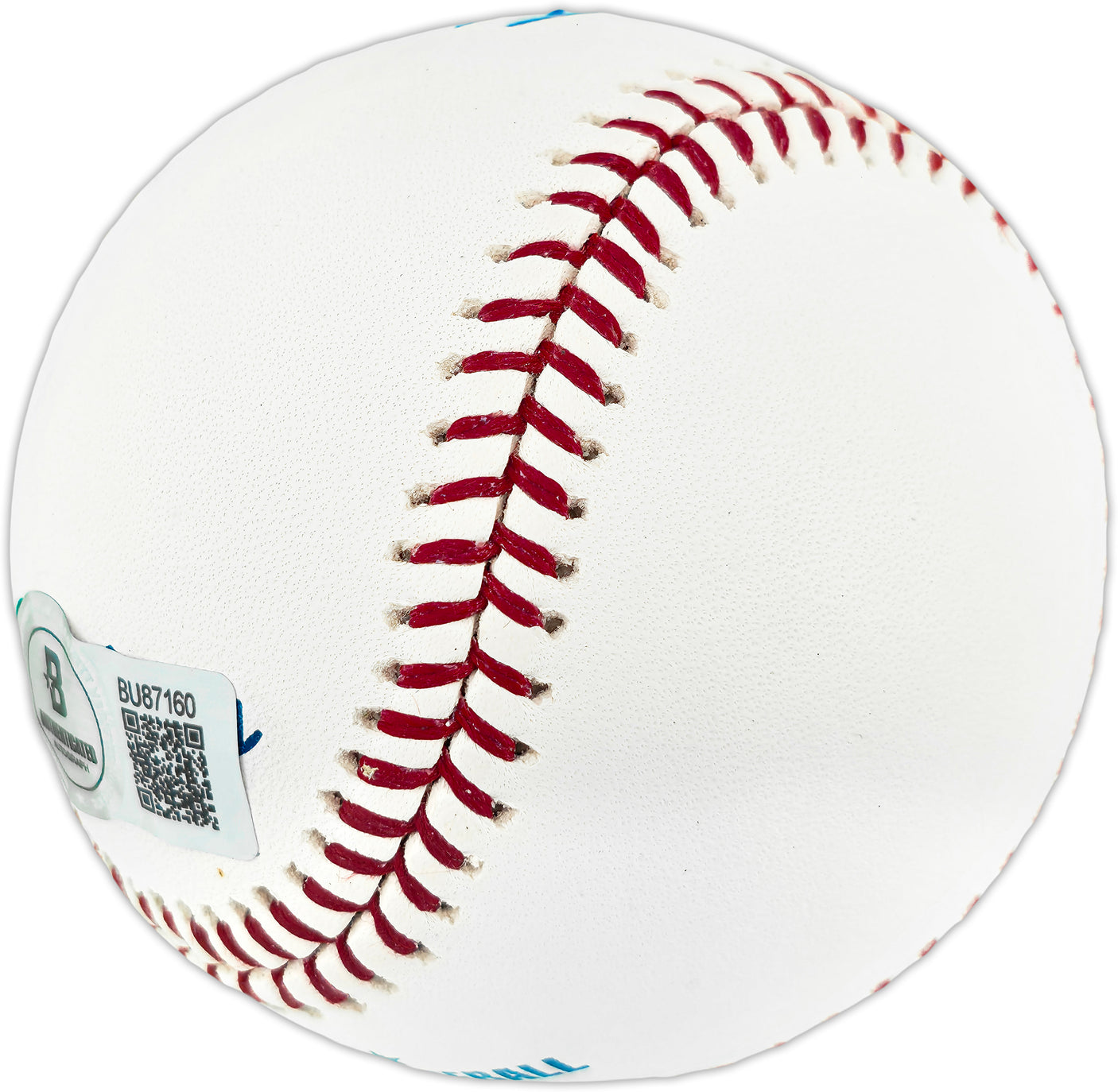 Giancarlo Stanton Autographed Official MLB Baseball New York Yankees (Smudged) Beckett BAS QR #BU87160