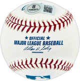 Giancarlo Stanton Autographed Official MLB Baseball New York Yankees Beckett BAS QR #BU87171
