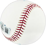 Giancarlo Stanton Autographed Official MLB Baseball New York Yankees (Smudged) Beckett BAS QR #BU87168