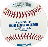 Giancarlo Stanton Autographed Official MLB Baseball New York Yankees Beckett BAS QR #BU87170