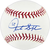 Giancarlo Stanton Autographed Official MLB Baseball New York Yankees Beckett BAS QR #BU87165