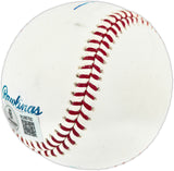 Tony Gwynn Autographed Official MLB Baseball San Diego Padres "HOF 07" (Smudged) Beckett BAS QR #BU86760