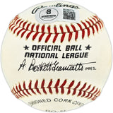 Mike Schmidt Autographed Official NL Baseball Philadelphia Phillies Beckett BAS QR #BU86772