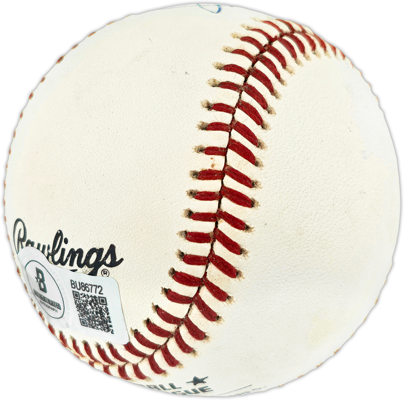 Mike Schmidt Autographed Official NL Baseball Philadelphia Phillies Beckett BAS QR #BU86772