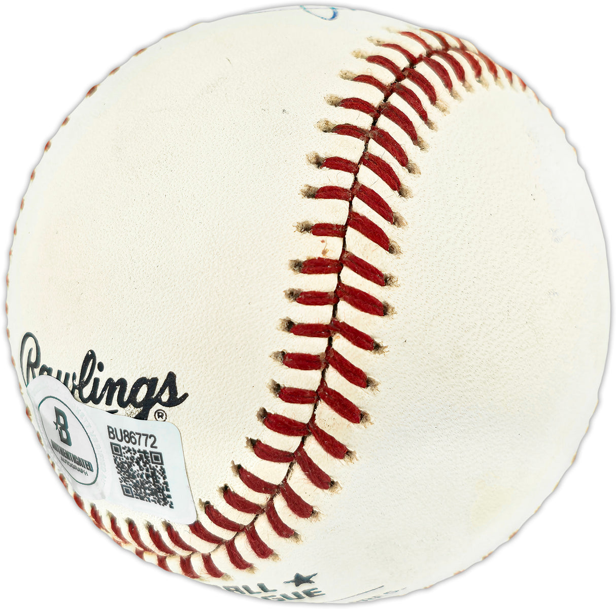 Mike Schmidt Autographed Official NL Baseball Philadelphia Phillies Beckett BAS QR #BU86772