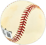 Ken Caminiti Autographed Official NL Baseball San Diego Padres "MVP" Beckett BAS QR #BU86773