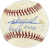 Adrian Beltre Autographed Official Game Used Cycle MLB Baseball Texas Rangers "8/24/12 Cycle" Beckett BAS QR #BU86774