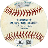 Frank Thomas Autographed Official Game Used 500th Home Run Game Baseball Toronto Blue Jays "500th HR Game 6/28/07" Beckett BAS QR #BU86775