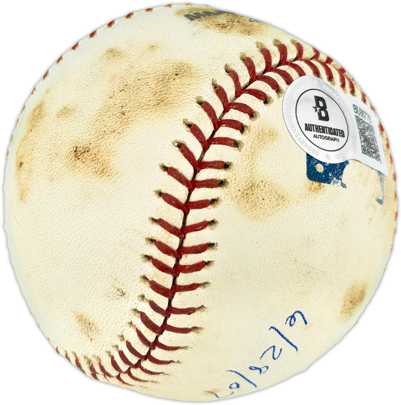 Frank Thomas Autographed Official Game Used 500th Home Run Game Baseball Toronto Blue Jays "500th HR Game 6/28/07" Beckett BAS QR #BU86776