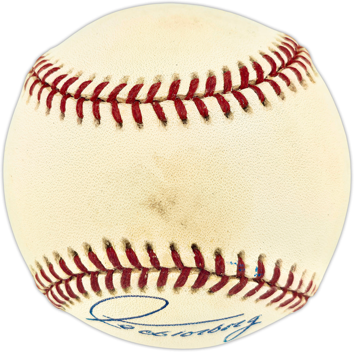 Jeff Torborg Autographed Official AL Baseball Los Angeles Dodgers, New York Yankees Beckett BAS QR #BU87194