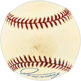 Jeff Torborg Autographed Official AL Baseball Los Angeles Dodgers, New York Yankees Beckett BAS QR #BU87194