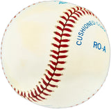 Willie Horton Autographed Official AL Baseball Detroit Tigers Beckett BAS QR #BU87204