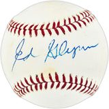 Ed Glynn Autographed Official MLB Baseball Detroit Tigers Beckett BAS QR #BU87212