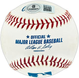 Ed Glynn Autographed Official MLB Baseball Detroit Tigers Beckett BAS QR #BU87212