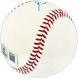 Ed Glynn Autographed Official MLB Baseball Detroit Tigers Beckett BAS QR #BU87212