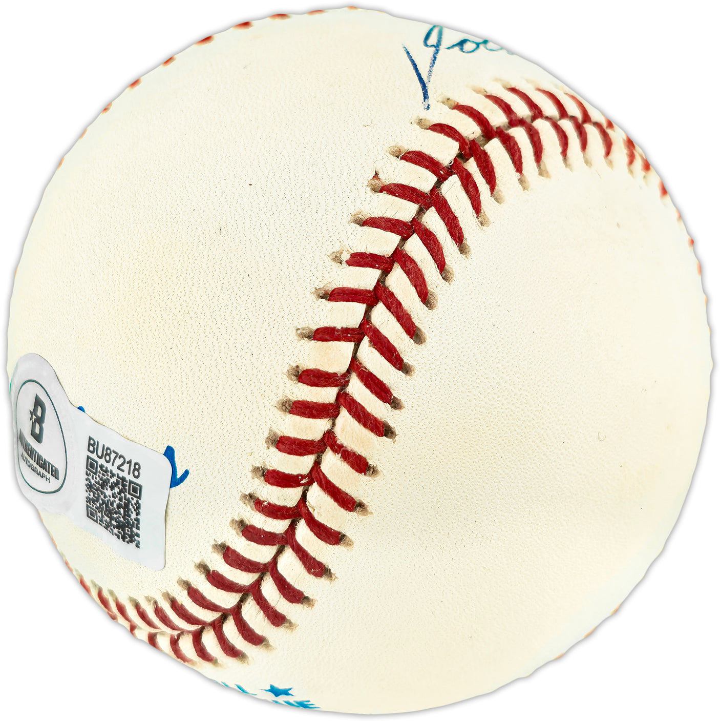 John Hiller Autographed Official AL Baseball Detroit Tigers Beckett BAS QR #BU87218