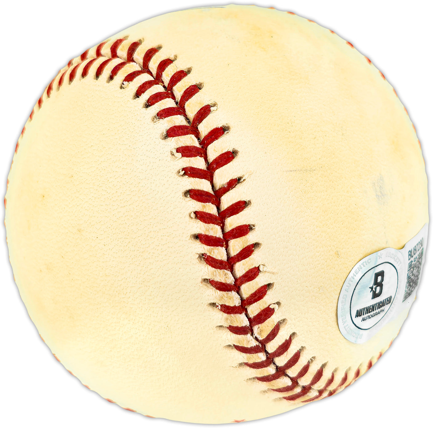 Jim Leyritz Autographed Official 1996 World Series Logo Baseball New York Yankees Beckett BAS QR #BU87230