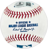 J.D. Martinez Autographed Official MLB Baseball Boston Red Sox, New York Mets Beckett BAS QR #BU87225