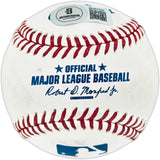 J.D. Martinez Autographed Official MLB Baseball Boston Red Sox, New York Mets Beckett BAS QR #BU87224