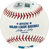 Dave Bergman Autographed Official MLB Baseball Detroit Tigers Beckett BAS QR #BU87227