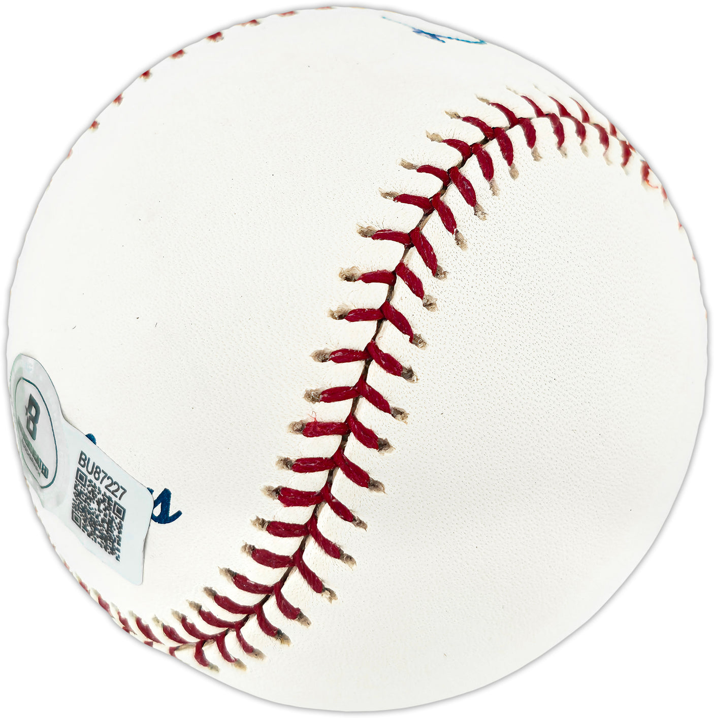 Dave Bergman Autographed Official MLB Baseball Detroit Tigers Beckett BAS QR #BU87227