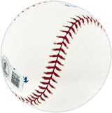 Dave Bergman Autographed Official MLB Baseball Detroit Tigers Beckett BAS QR #BU87227