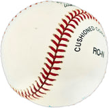 Mike Schmidt Autographed Official NL Baseball Philadelphia Phillies Beckett BAS QR #BU86791