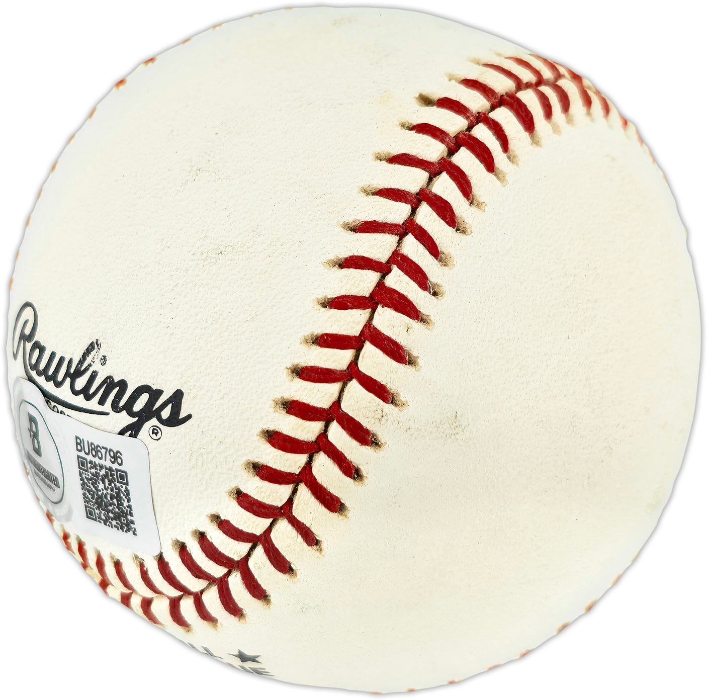 Don Bessent Autographed Official NL Baseball Brooklyn Dodgers "To Frank" (Smudged) Beckett BAS QR #BU86796
