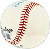 Bill Antonello Autographed Official NL Baseball Brooklyn Dodgers "To Frank" Beckett BAS QR #BU86806