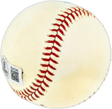 Don Drysdale Autographed Official NL Baseball Los Angeles Dodgers Beckett BAS QR #BU87240