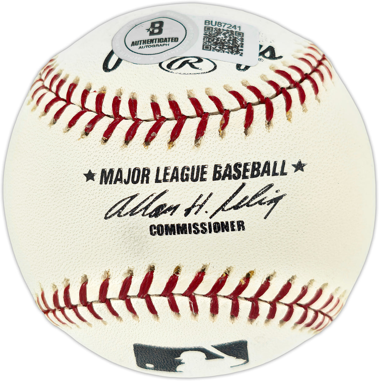 Ken Rowe Autographed Official Rawlings MLB Baseball Los Angeles Dodgers "Dodgers 1963" Beckett BAS QR #BU87241