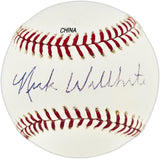 Nick Willhite Autographed Official Rawlings MLB Baseball Los Angeles Dodgers Beckett BAS QR #BU87243