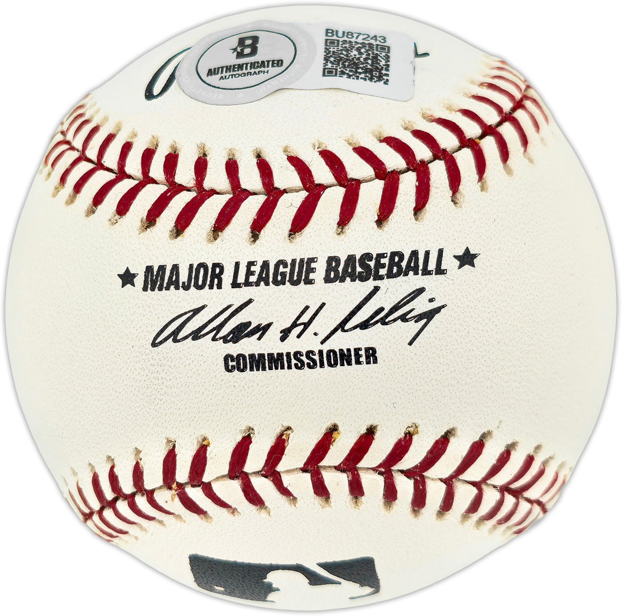 Nick Willhite Autographed Official Rawlings MLB Baseball Los Angeles Dodgers Beckett BAS QR #BU87243