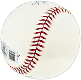 Nick Willhite Autographed Official Rawlings MLB Baseball Los Angeles Dodgers Beckett BAS QR #BU87243