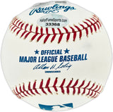 Ron Perranoski Autographed Official MLB Baseball Los Angeles Dodgers "2X WSC" Beckett BAS QR #BU86811