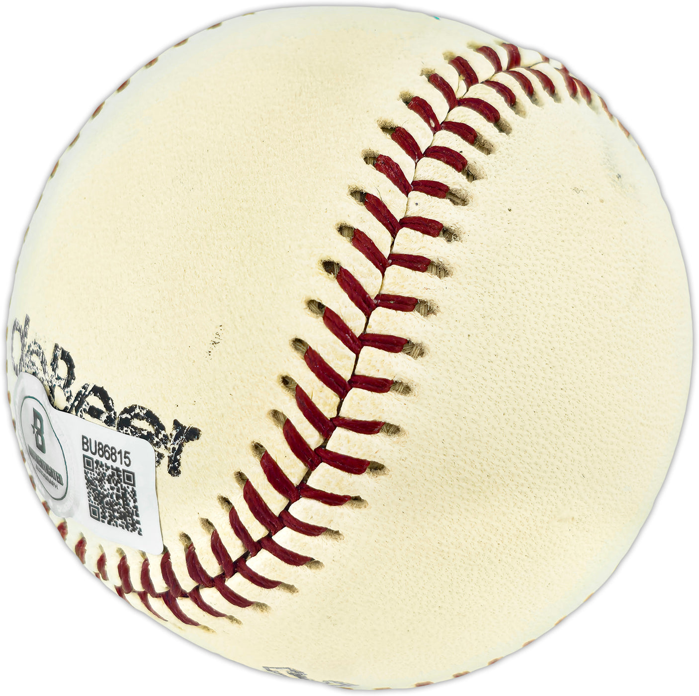 Ron Fairly Autographed Official deBeer Baseball Los Angeles Dodgers Beckett BAS QR #BU86815