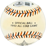 Ken Griffey Jr. Autographed Official 1993 All Star Game Logo Baseball Seattle Mariners Beckett BAS QR #BU87256