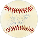 Joe Morgan Autographed Official NL Baseball Cincinnati Reds "HOF 90" Beckett BAS QR #BU86820