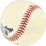 Joe Morgan Autographed Official NL Baseball Cincinnati Reds "HOF 90" Beckett BAS QR #BU86820