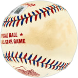 Alex Rodriguez Autographed Official 1996 All Star Game Logo Baseball Seattle Mariners "96 All Star" Beckett BAS QR #BU86833