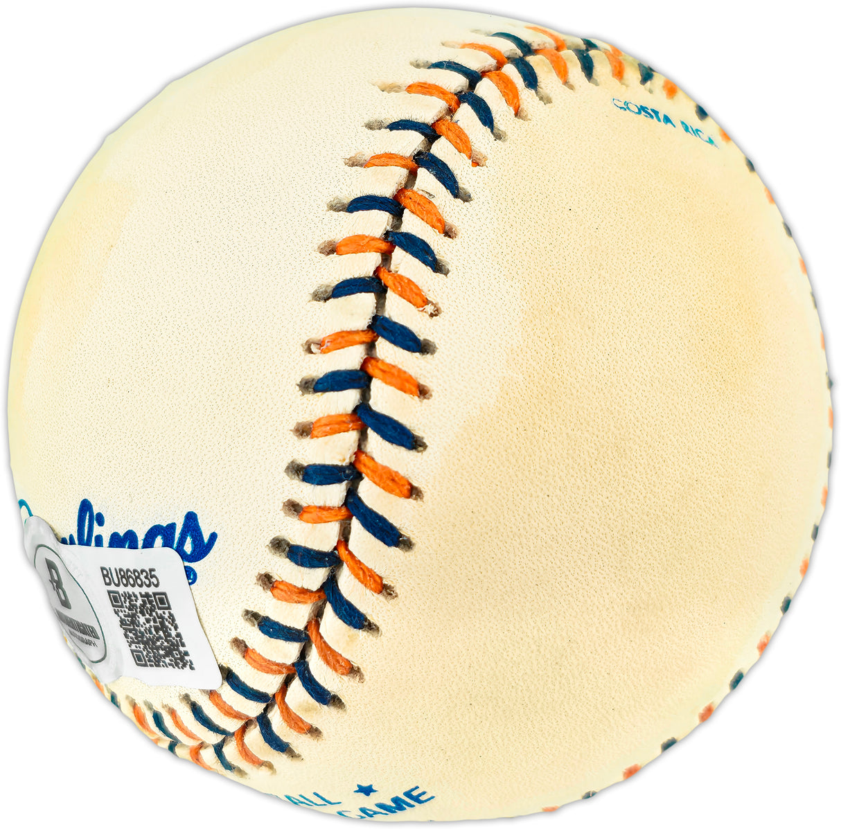 Ken Griffey Jr. Autographed Official 1992 All Star Game Logo Baseball Seattle Mariners "M.V.P." Beckett BAS QR #BU86835