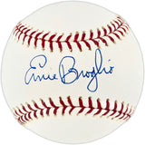 Ernie Broglio Autographed Official MLB Baseball St. Louis Cardinals, Chicago Cubs Beckett BAS QR #BU86840
