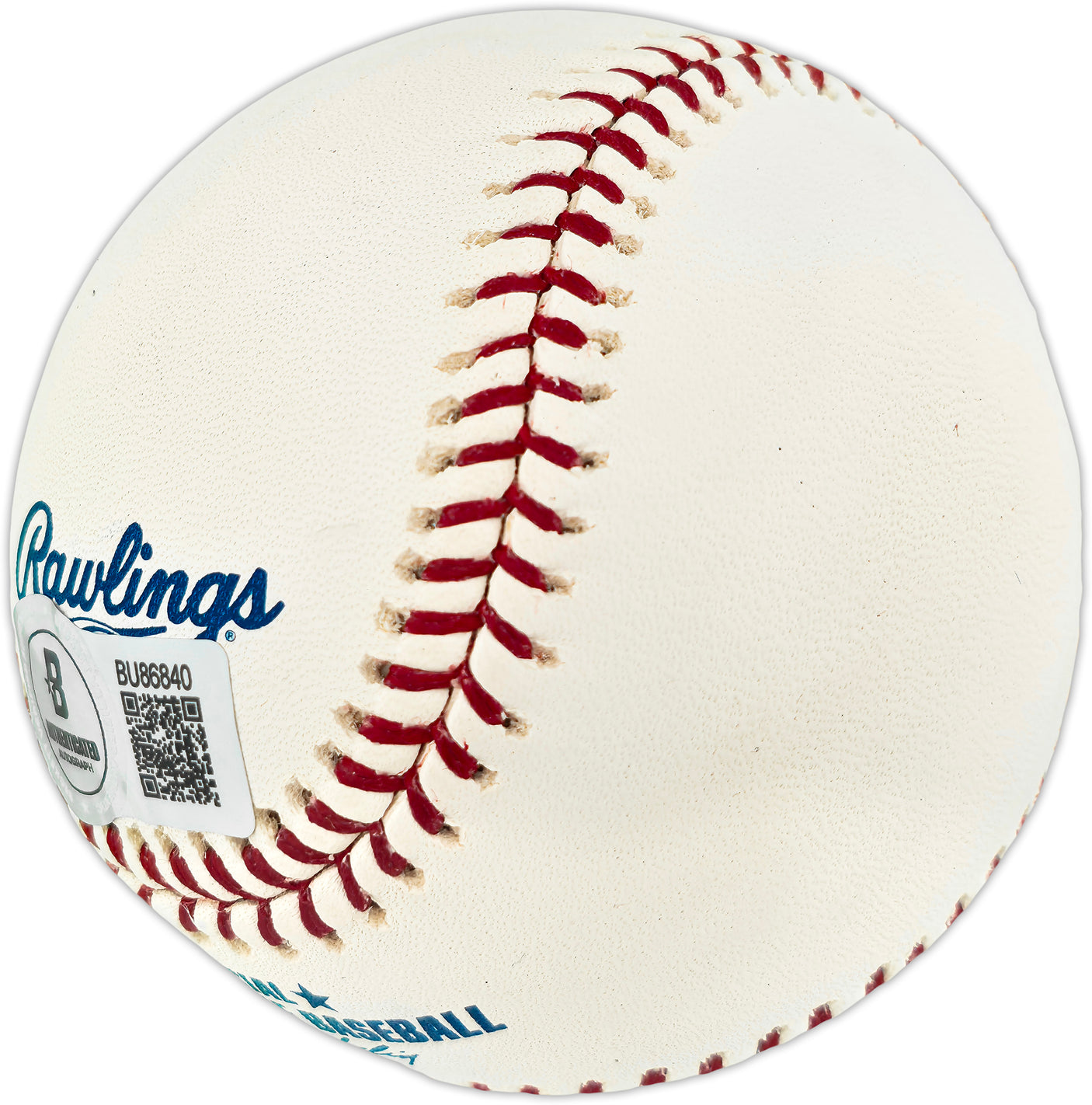 Ernie Broglio Autographed Official MLB Baseball St. Louis Cardinals, Chicago Cubs Beckett BAS QR #BU86840