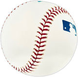 Ernie Broglio Autographed Official MLB Baseball St. Louis Cardinals, Chicago Cubs Beckett BAS QR #BU86840