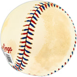 Alex Rodriguez Autographed Official 1996 All Star Game Logo Baseball Seattle Mariners "96 All Star" Beckett BAS QR #BU86844