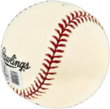 Joe Niekro Autographed Official NL Baseball Houston Astros Beckett BAS QR #BU86852