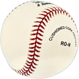 Joe Niekro Autographed Official NL Baseball Houston Astros Beckett BAS QR #BU86852