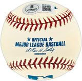 Mateo Matty Alou Autographed Official MLB Baseball San Francisco Giants Beckett BAS QR #BU87282