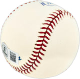 Mateo Matty Alou Autographed Official MLB Baseball San Francisco Giants Beckett BAS QR #BU87282